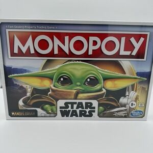 Monopoly: Star Wars The Child Edition Board‎ Game for Kids and Families NEW!